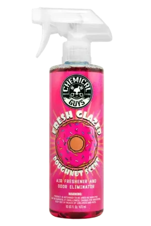 Chemical Guys Fresh Glazed Donut Scent Air Freshener And Odor Eliminator (4 Fl. Oz.) Warranty Included