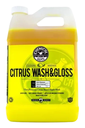 Chemical Guys Citrus Wash And Gloss Concentrated Car Wash (1 Gallon) Must Have
