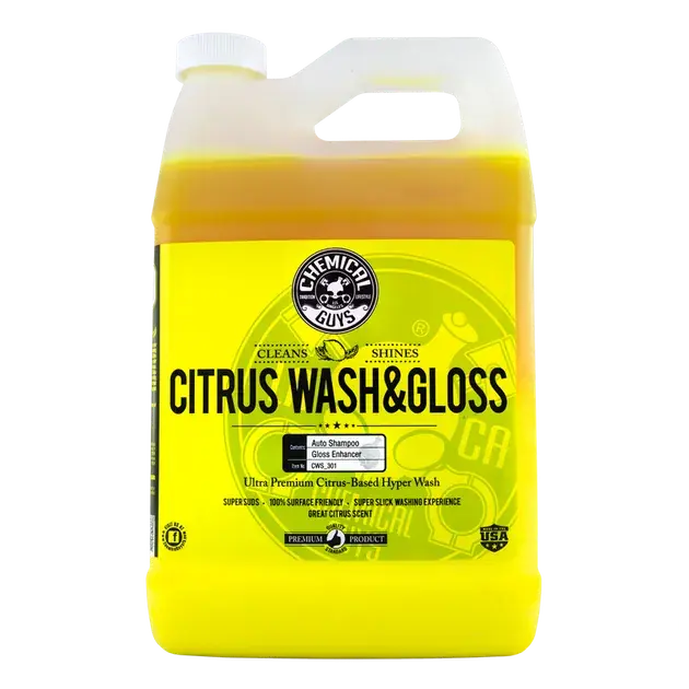 Chemical Guys Citrus Wash And Gloss Concentrated Car Wash (1 Gallon) Must Have