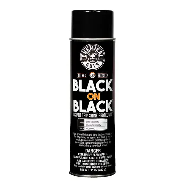 Free Delivery Chemical Guys Black on Black Instant Shine Interior & Exterior Spray Dressing