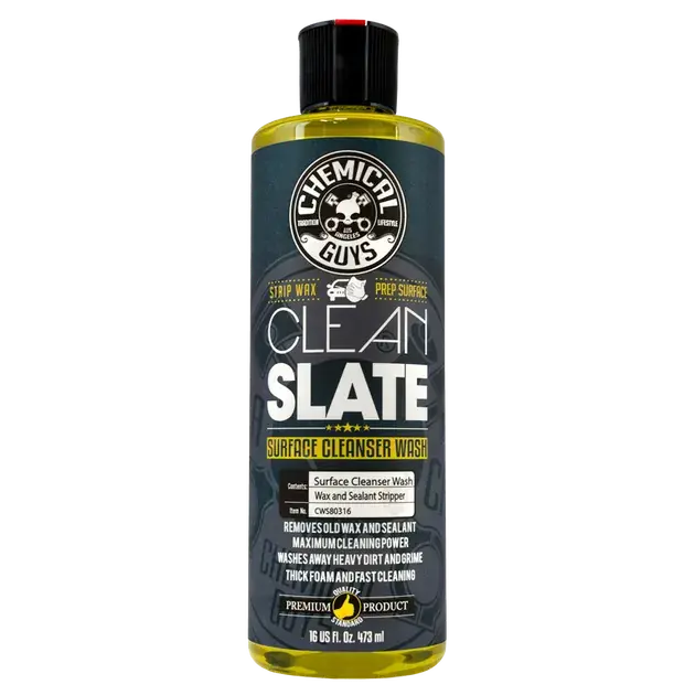 Limited Edition Chemical Guys Clean Slate Surface Cleanser Wash (16 Fl. Oz.)