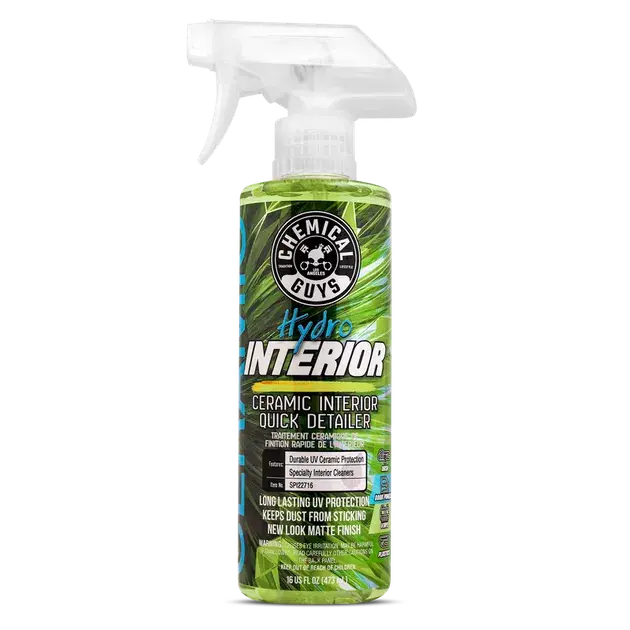 Chemical Guys Hydrointerior Ceramic Interior Quick Detailer ( 16 Fl. Oz.) Editor’s Pick