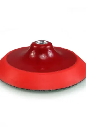 Chemical Guys TORQ R5 Rotary Red Backing Plate with Hyper Flex Technology (6 Inch) Luxury