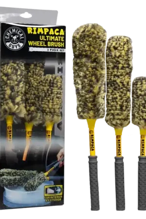 Chemical Guys Rimpaca Ultimate Wheel Brush Set (3 Pcs) Big Sale
