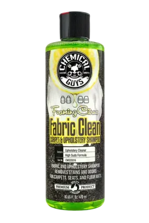 Chemical Guys Foaming Citrus Fabric Clean Carpet And Upholstery Shampoo (16 Fl. Oz.) Big Sale
