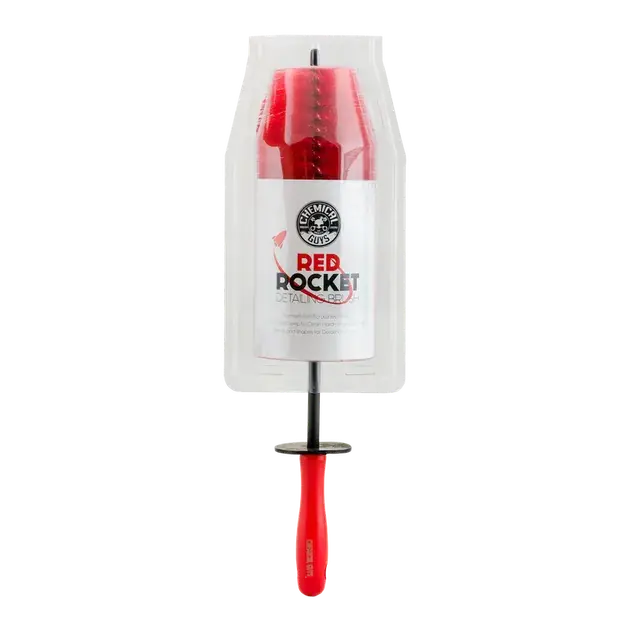 One Day Deal Chemical Guys Large Red Rocket Detailing Brush