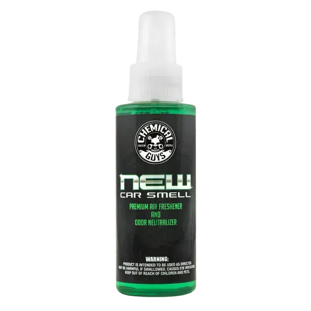 Chemical Guys New Car Scent Air Freshener And Odor Eliminator (4 Fl. Oz.) Best Seller