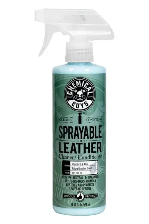 Chemical Guys Sprayable Leather Cleaner And Conditioner In One (16 Fl. Oz.) Premium