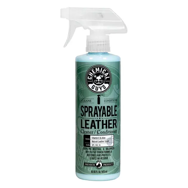 Chemical Guys Sprayable Leather Cleaner And Conditioner In One (16 Fl. Oz.) Premium
