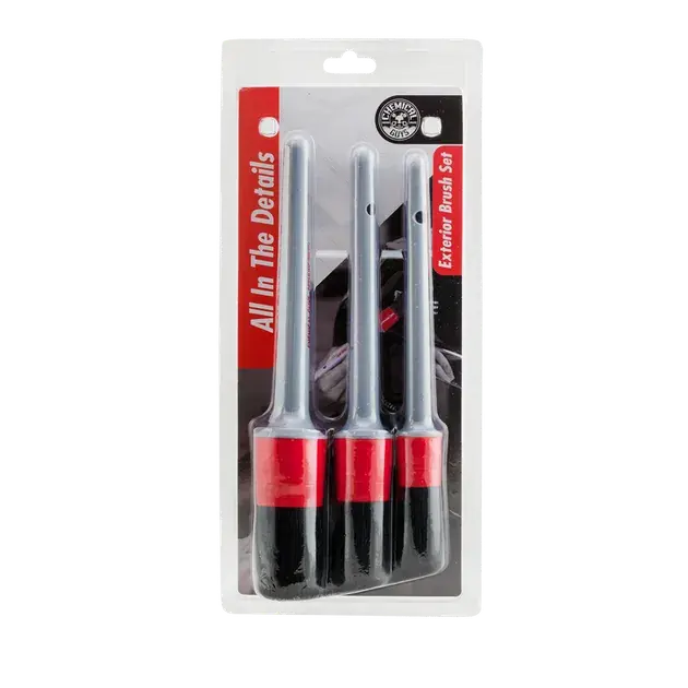 Fast Shipping Chemical Guys Exterior Detailing Brushes (3 Pack)