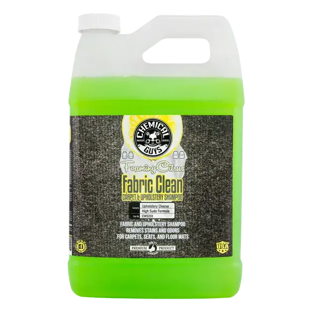 High Quality Chemical Guys Foaming Citrus Fabric Clean Carpet And Upholstery Shampoo (1 Gal)