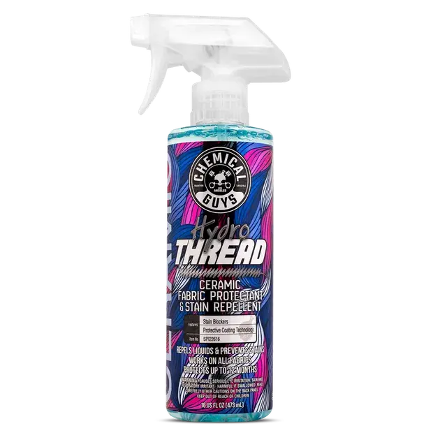 Chemical Guys Hydrothread Ceramic Fabric Protectant & Stain Repellent ( 16 Fl. Oz.) Sale