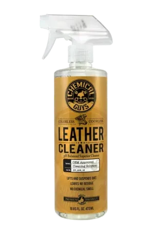 Chemical Guys Leather Cleaner Colorless And Odorless Super Cleaner (16 Fl. Oz.) Grab Now
