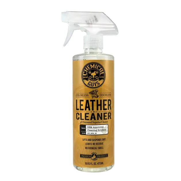 Chemical Guys Leather Cleaner Colorless And Odorless Super Cleaner (16 Fl. Oz.) Grab Now