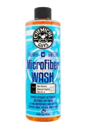 Chemical Guys Microfiber Wash Cleaning Detergent Concentrate (16 Fl. Oz.) While Supplies Last