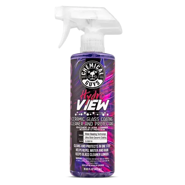 Chemical Guys HydroView Ceramic Glass Cleaner & Coating (16 Fl. Oz.) Viral