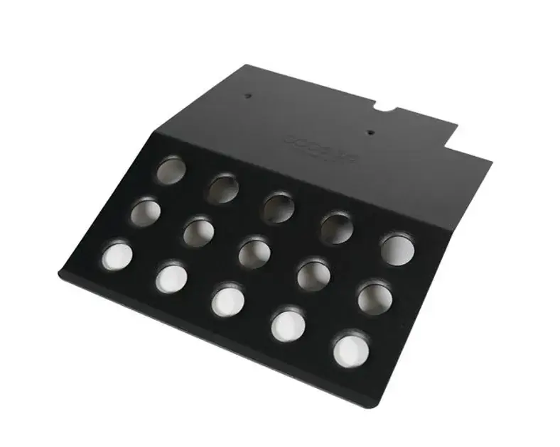 OBP Alloy 'Dark Matter' Master Cylinder Cover Plate - Black Markdown