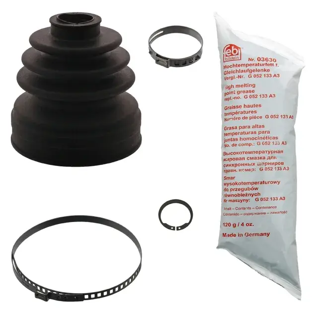 Worldwide Shipping Febi Bilstein Front Inner CV Joint Boot Kit - 1K0498201C