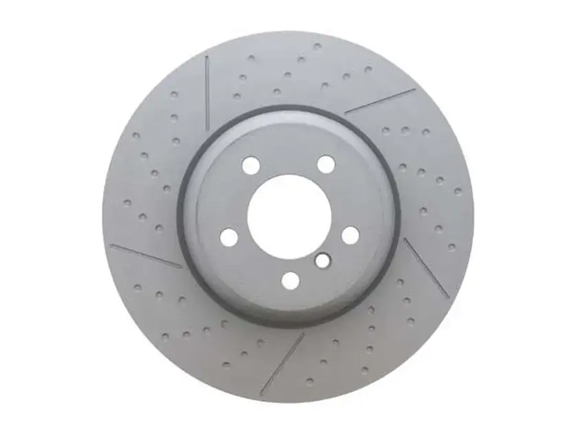 Zimmermann Two Piece Front Disc Brake Rotor - 34106797603 Authentic