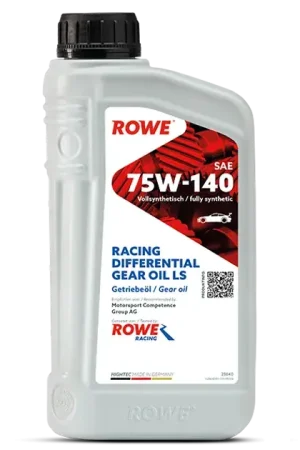 ROWE Hightec SAE 75W-140 LS Racing Differential Gear Oil - 25040 Worldwide Shipping