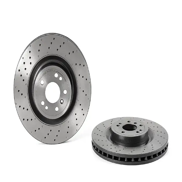 Crafted Brembo Front Disc Brake Rotor - 1664211500
