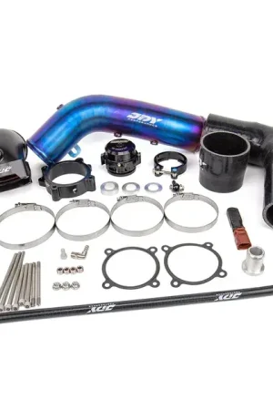 JDY 76mm Throttle Elbow & Titanium Boost Pipe Kit For 8V/8S/8Y Audi RS3/TTRS Order Now