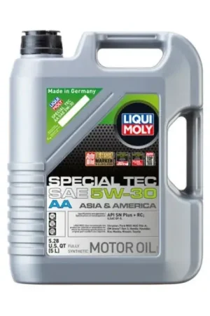 Handmade Liqui Moly SPECIAL TEC AA SAE 5W-30 - 5 Liters