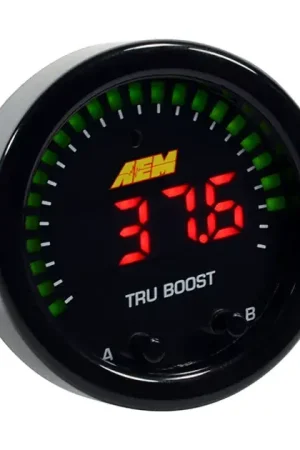 Place Order AEM Tru-BoostX Controller Gauge