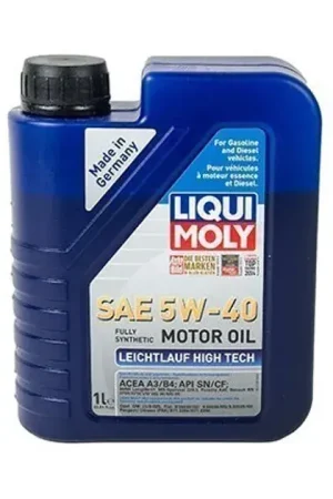 Liqui Moly Leichtlauf High Tech 5W40 Engine Oil (1 liter) Trusted Brand