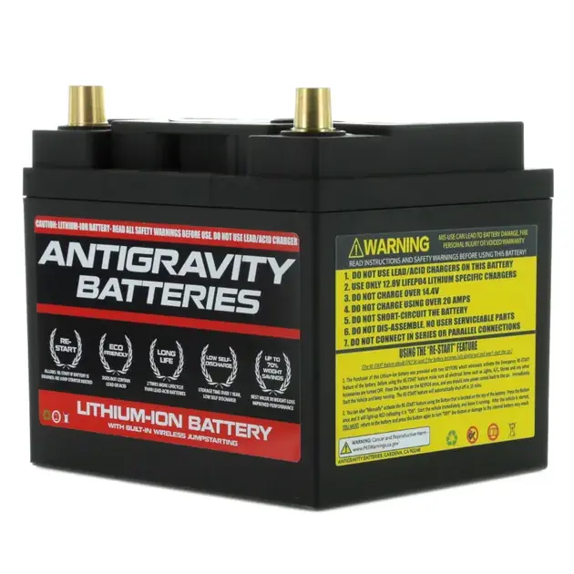Top Pick Antigravity Group 26 Lithium Car Battery w/Re-Start