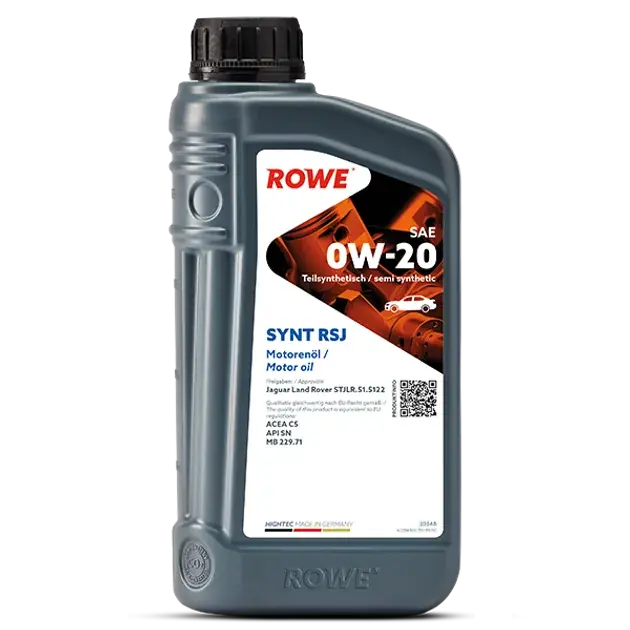 ROWE Hightec SYNT RSJ SAE 0W-20 Motor Oil - 20348 Free Delivery