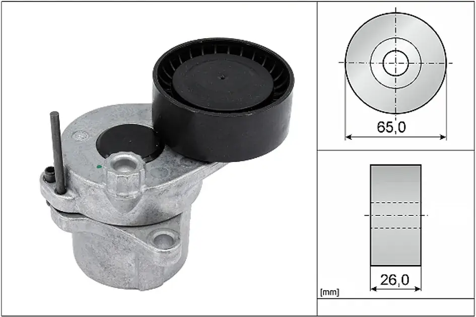 INA Accessory Drive Belt Tensioner Assembly - 6512001770 Limited Offer