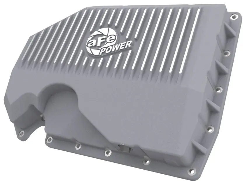 Reduced Price aFe POWER Street Series Engine Oil Pan Raw w/ Machined Fins For VW/Audi - 46-71240A