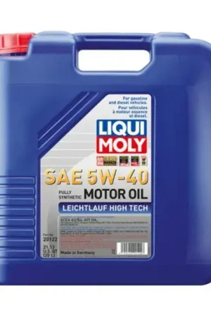Liqui Moly Leichtlauf High Tech SAE 5W-40 - 20 Liters Next Day Delivery