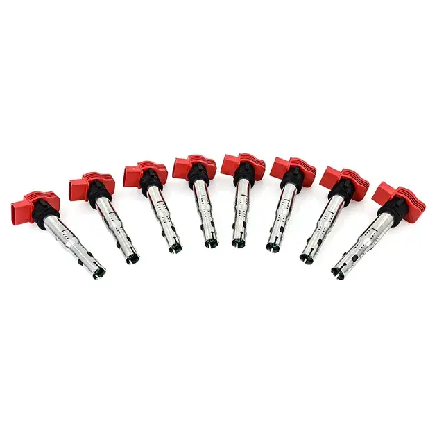 Deal Mishimoto 8 Cylinder Ignition Coil Set For 06-08 VW/Audi
