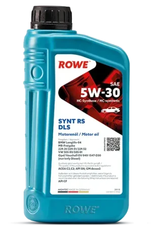 ROWE Hightec SYNT RS DLS SAE 5W-30 Motor Oil - 20118 In Demand