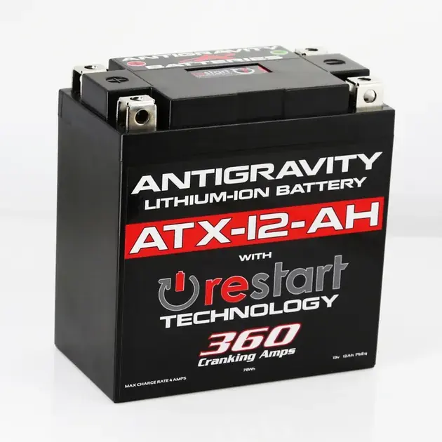 Hot Picks Antigravity YTX12B-BS Lithium Battery w/Re-Start