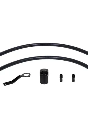 Mishimoto Baffled Oil Catch Can Kit For 07-10 BMW N54 - Black (CCV Side) Editor’s Pick