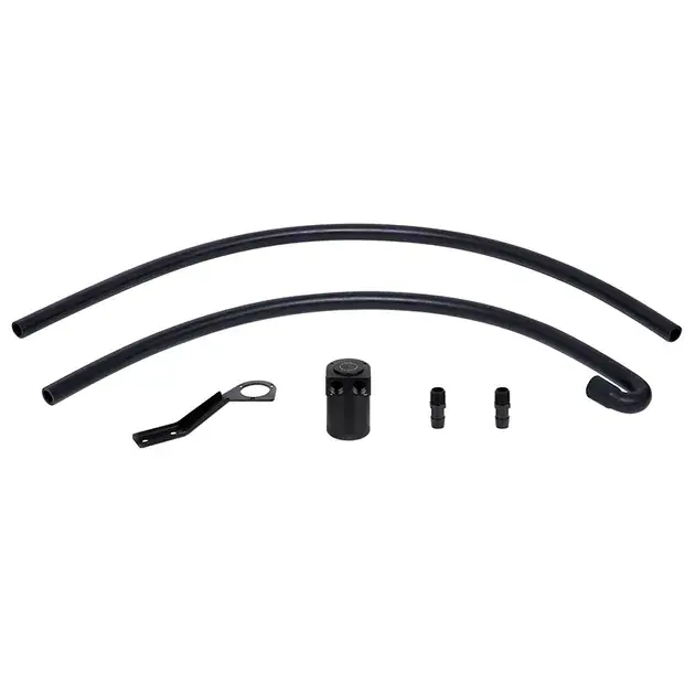 Mishimoto Baffled Oil Catch Can Kit For 07-10 BMW N54 - Black (CCV Side) Editor’s Pick