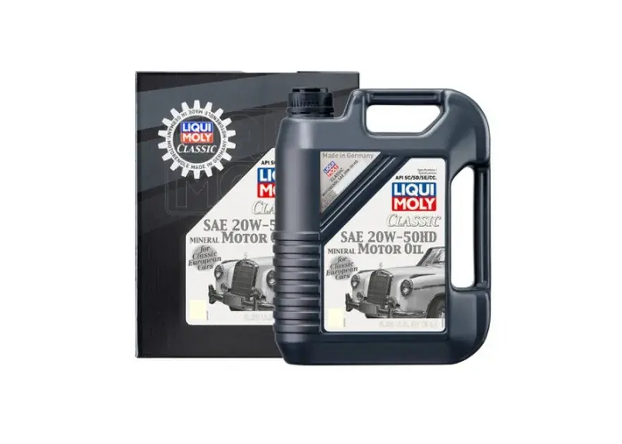 Liqui Moly Classic Motoroil SAE 20W-50 HD - 5 Liters Shop Now