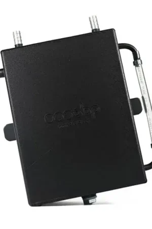 OBP 2 Litre Square Baffled Oil Catch Tank - Bulkhead Mount Factory Price