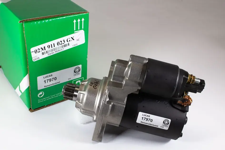 Free Delivery Lucas Starter Motor - 02M911023GX