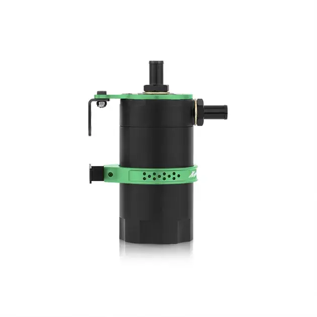 Mishimoto Universal Baffled Oil Catch Can - Green Editor’s Pick