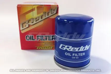 GReddy OX-03 Oil Filter - 3/4 -16UNF Inlet/ 65mm Diameter/90mm Tal Place Order