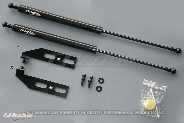 New Arrival GReddy 93-96 Mazda RX7 FD3S Engine Hood Lifter Kit (Designed for OEM weight hoods)