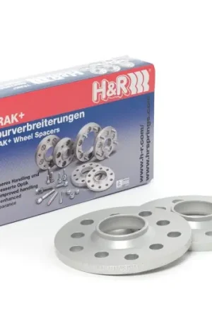 Viral H&R Trak+ 15mm DR Wheel Adaptor Bolt 5/120 Center Bore 72.5 Bolt Thread 12x1.5 - Black