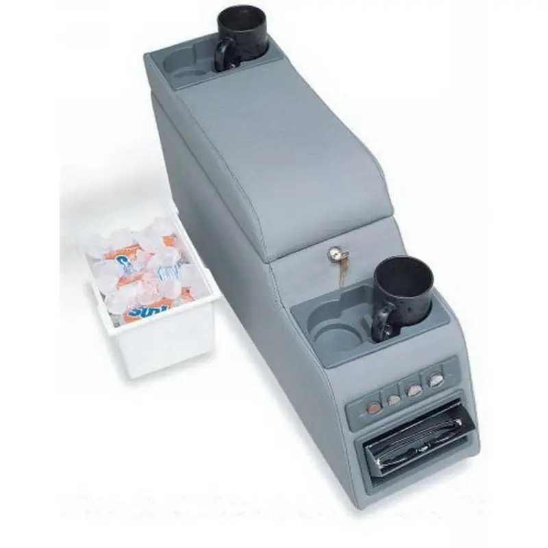 Rampage 1976-1983 Jeep CJ5 Locking Center Console - Grey Price Cut