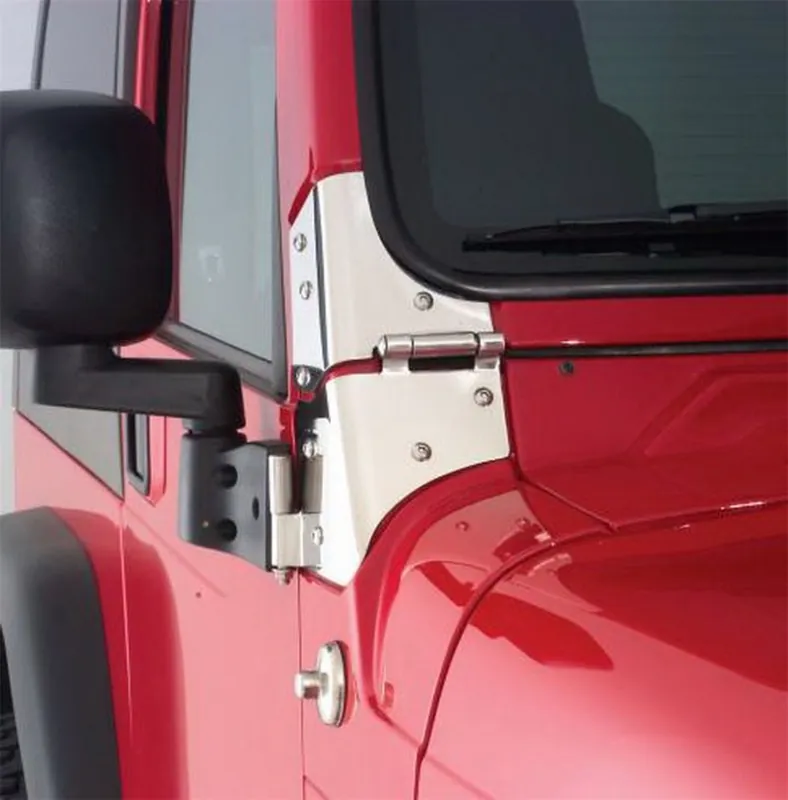 Free Delivery Rampage 1976-1983 Jeep CJ5 Windshield Hinge - Stainless