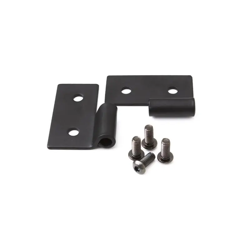 Rampage 1976-1983 Jeep CJ5 Lower Door Hinge Brackets - Black Editor’s Pick