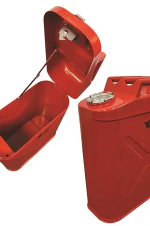 Best Price Rampage 1999-2019 Universal Trail Can Storage Box - Red